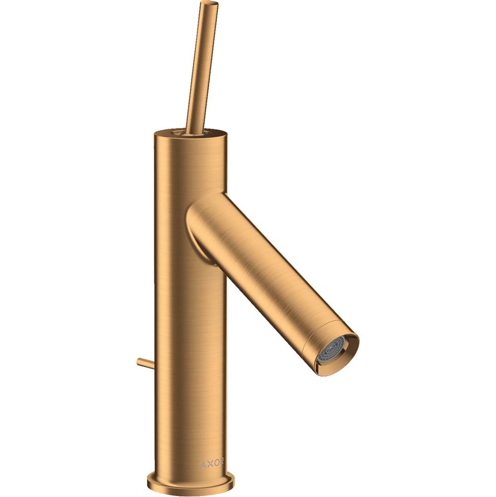 Axor - AXOR Starck Single-Hole Faucet 90 with Pop-Up Drain, 1.2 GPM in Brushed Gold Optic - Brushed Gold Optic