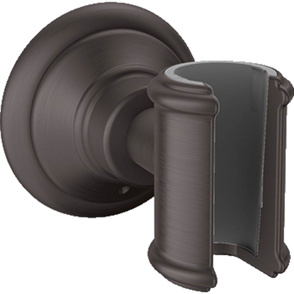 Axor - AXOR Montreux Handshower Holder in Brushed Black Chrome - Brushed Black Chrome