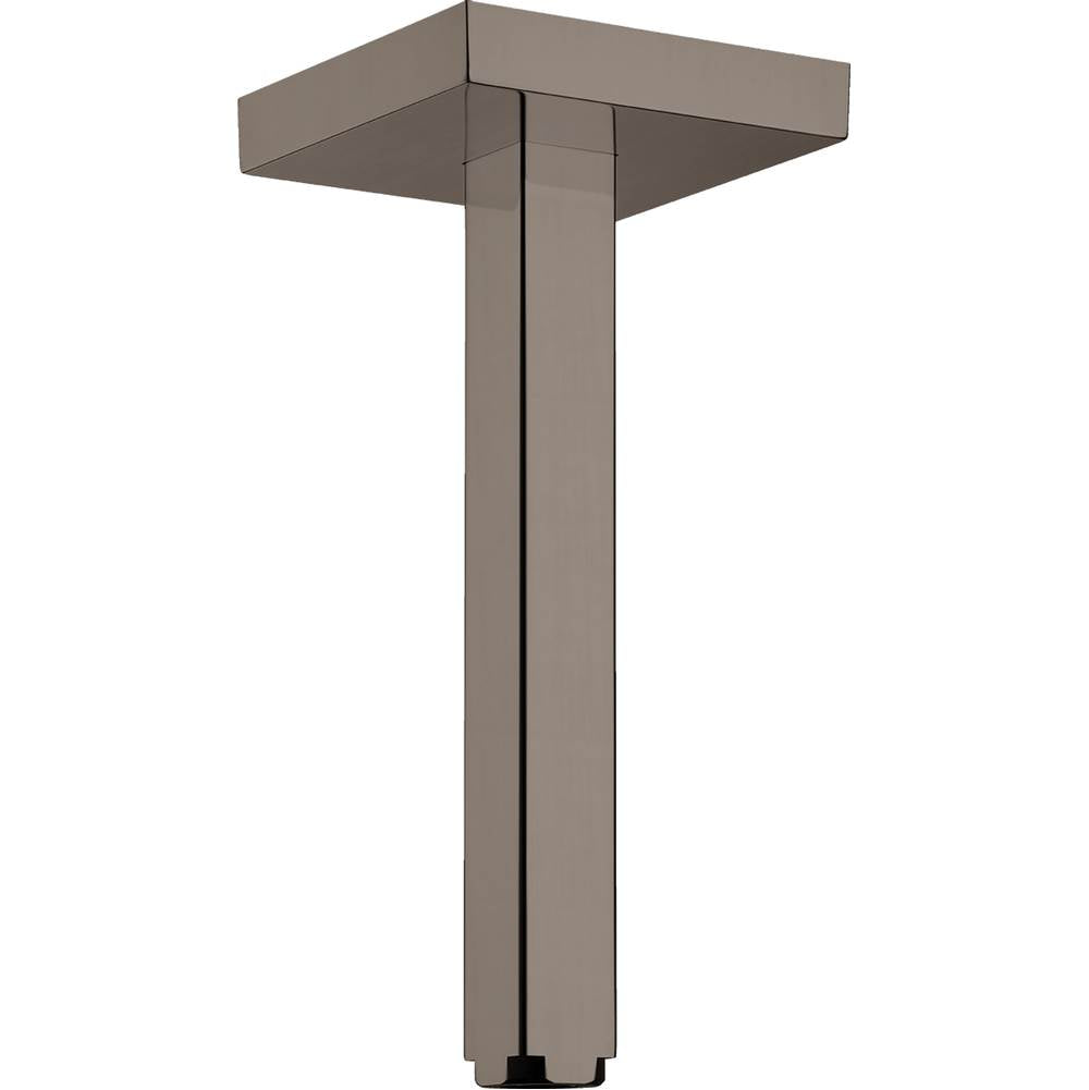 Axor - AXOR ShowerSolutions Extension Pipe for Ceiling Mount in Brushed Black Chrome - Brushed Black Chrome