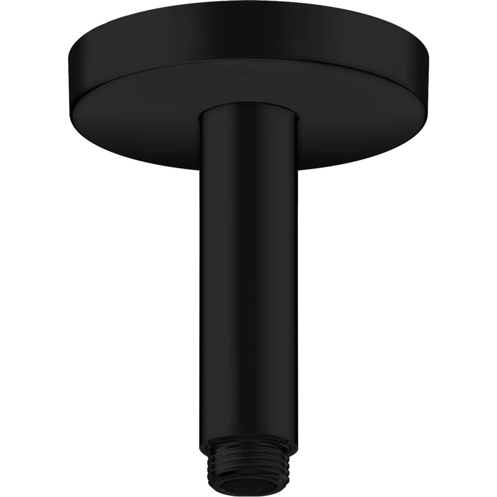 Axor - AXOR ShowerSolutions Extension Pipe for Ceiling Mount, 4'' in Matte Black - Matte Black