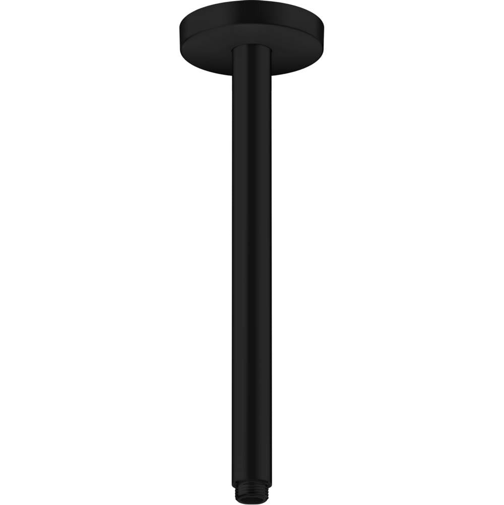 Axor - AXOR ShowerSolutions Extension Pipe for Ceiling Mount, 12'' in Matte Black - Matte Black