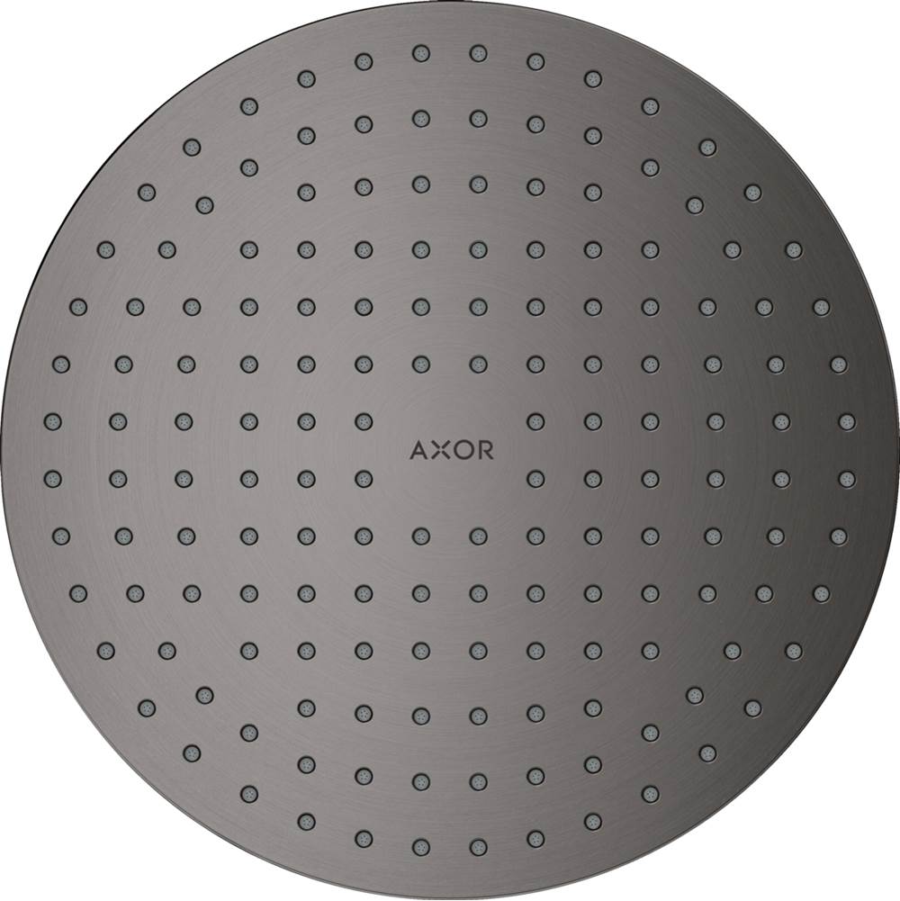 Axor - AXOR ShowerSolutions Showerhead 250 2-Jet, 2.5 GPM in Brushed Black Chrome - Brushed Black Chrome