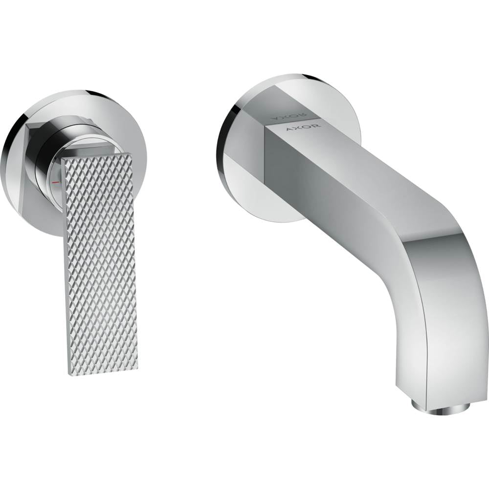 Axor - AXOR Citterio Wall-Mounted Single-Handle Faucet Trim- Rhombic Cut, 1.2 GPM in Chrome - Chrome