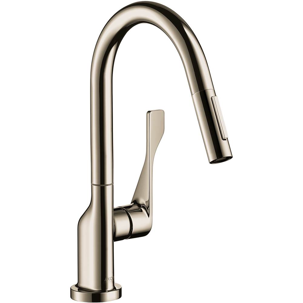 Axor - AXOR Citterio Prep Kitchen Faucet 2-Spray Pull-Down, 1.75 GPM in Polished Nickel - Polished Nickel