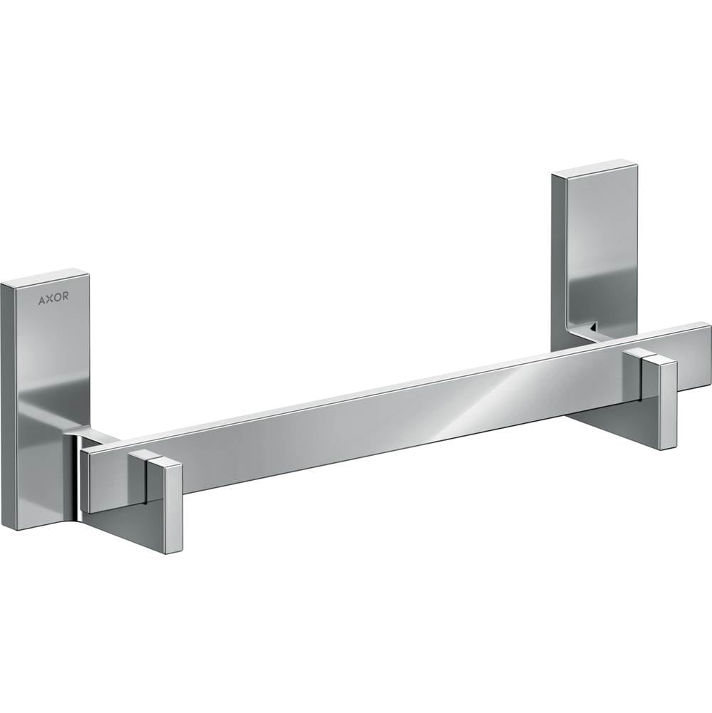 Axor - AXOR Universal Rectangular Towel Bar, 12'' in Chrome - Chrome