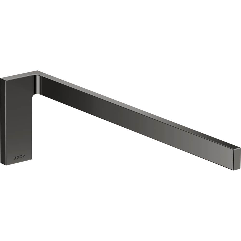 Axor - AXOR Universal Rectangular Towel Holder in Polished Black Chrome - Polished Black Chrome
