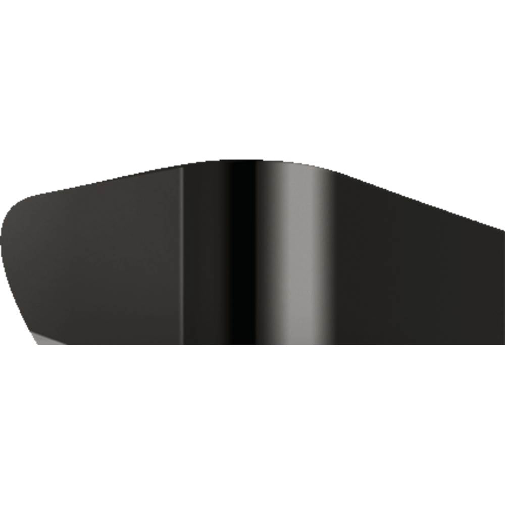 Axor - AXOR Universal Rectangular Shaving Mirror in Polished Black Chrome - Polished Black Chrome