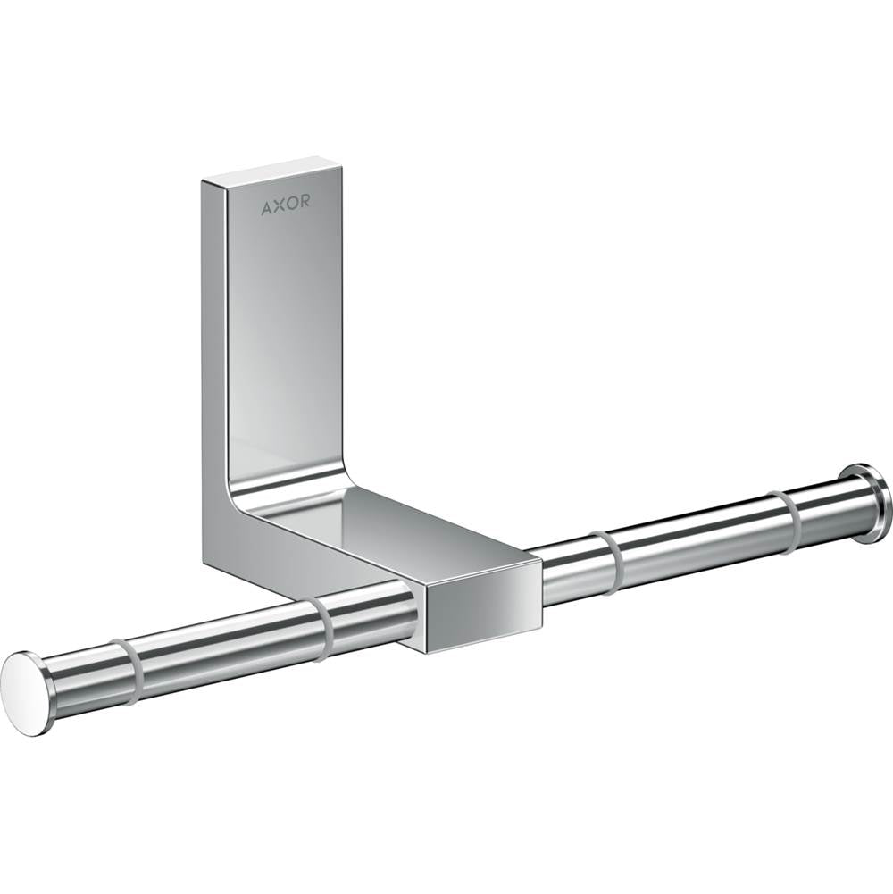 Axor - AXOR Universal Rectangular Toilet Paper Holder Double in Chrome - Chrome