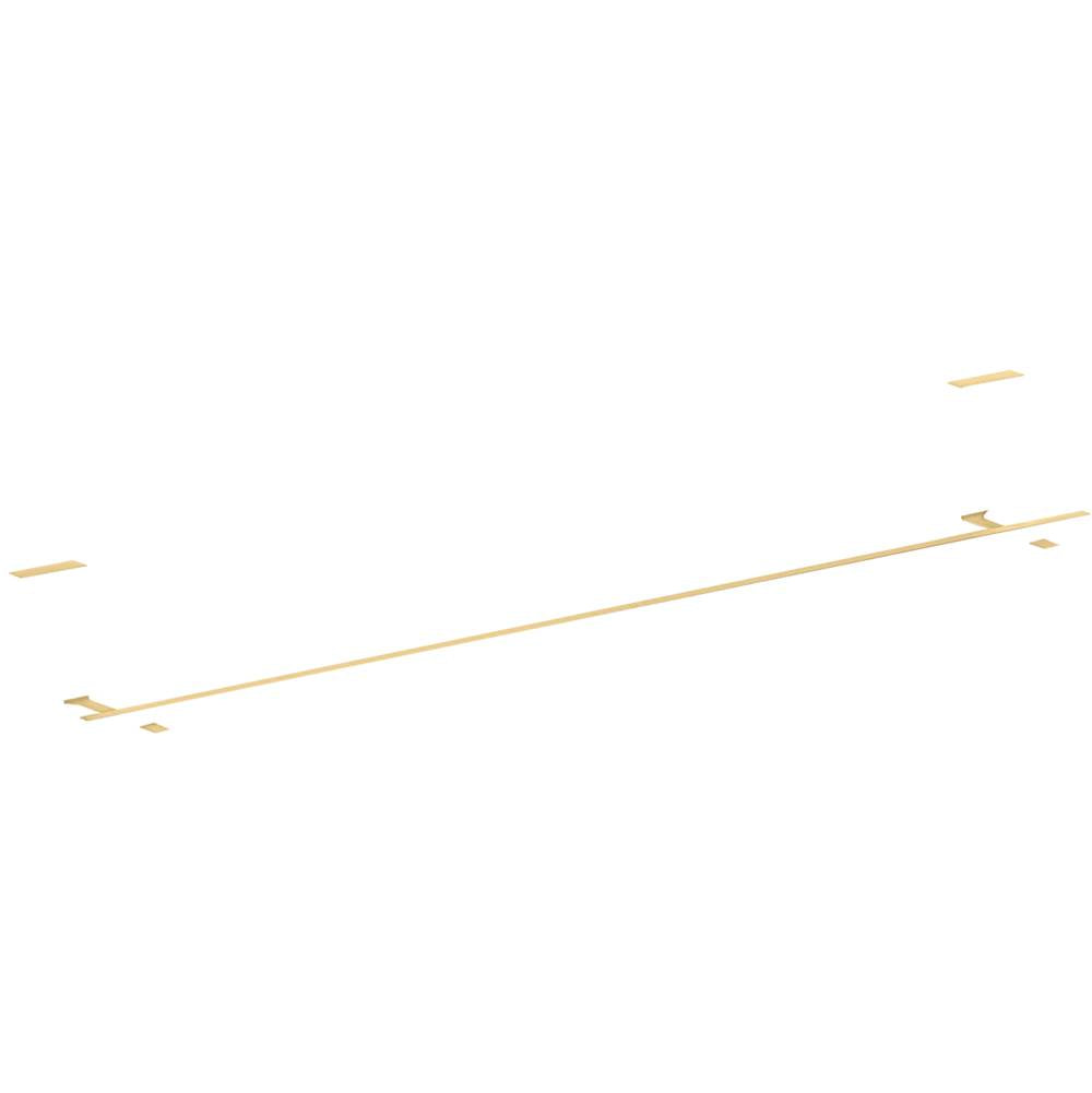 Axor - AXOR Universal Rectangular Towel Bar, 24'' in Brushed Gold Optic - Brushed Gold Optic