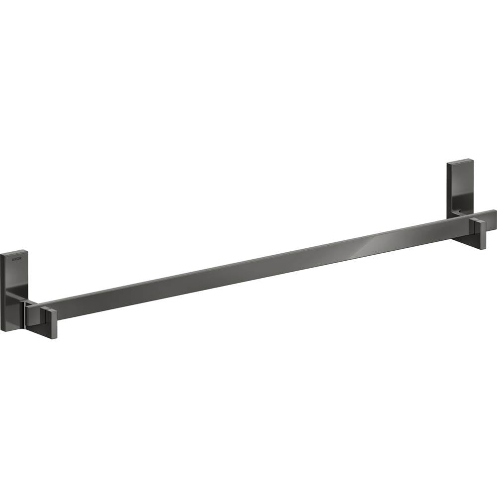 Axor - AXOR Universal Rectangular Towel Bar, 32'' in Polished Black Chrome - Polished Black Chrome