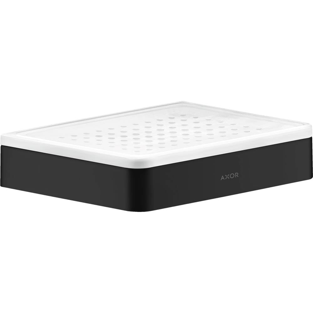 Axor - AXOR Universal SoftSquare Soap Dish in Matte Black - Matte Black