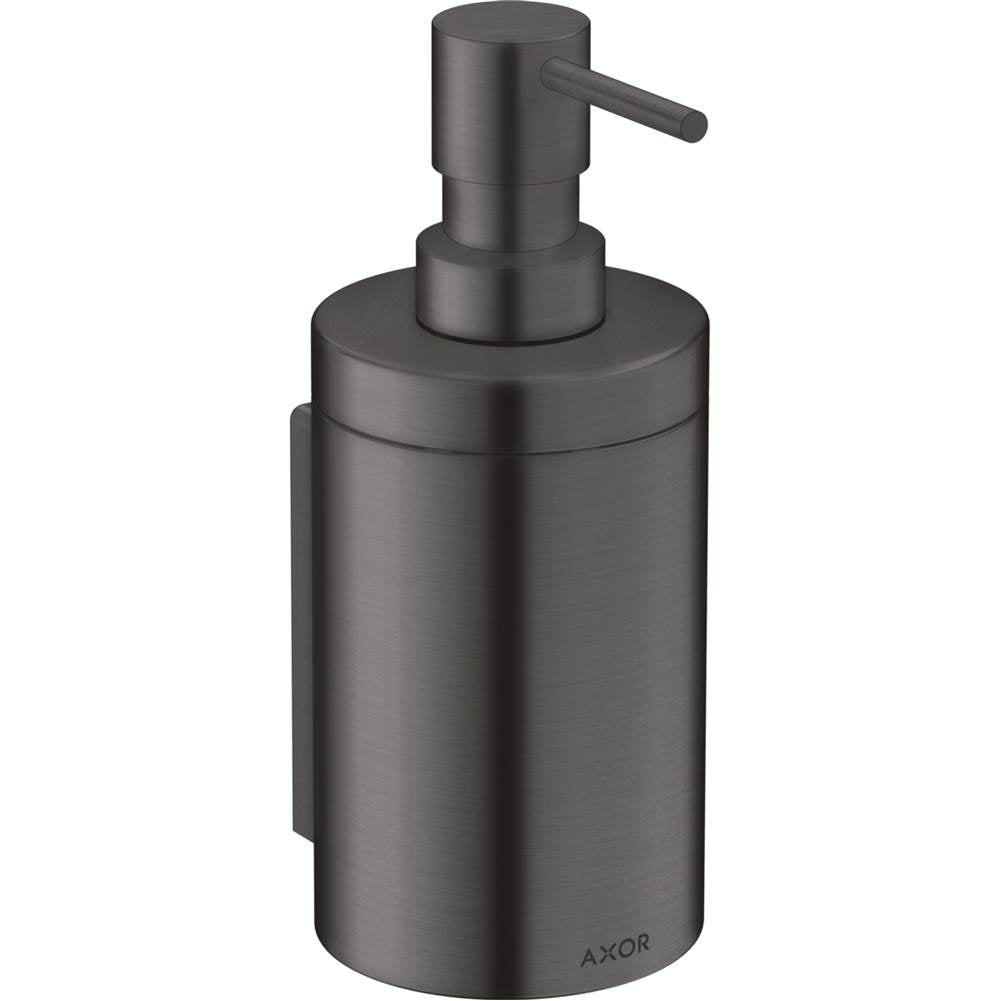 Axor - AXOR Universal Circular Soap dispenser in Brushed Black Chrome - Brushed Black Chrome