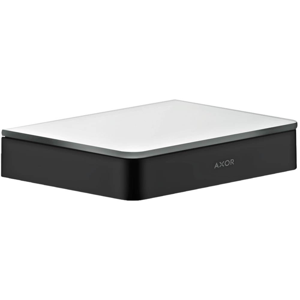 Axor - AXOR Universal SoftSquare Shelf 6'' in Matte Black - Matte Black