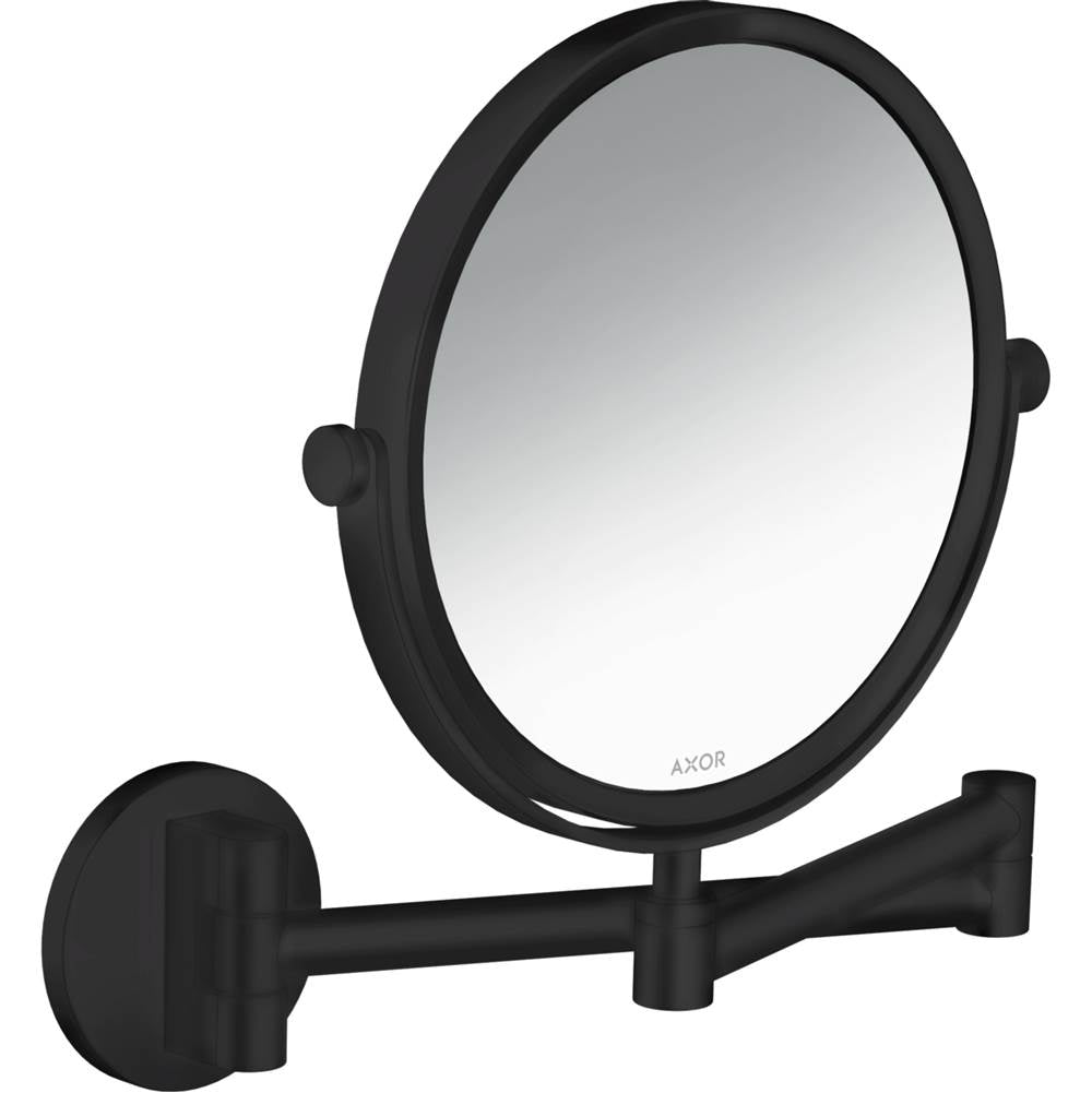 Axor - AXOR Universal Circular Shaving Mirror in Matte Black - Matte Black