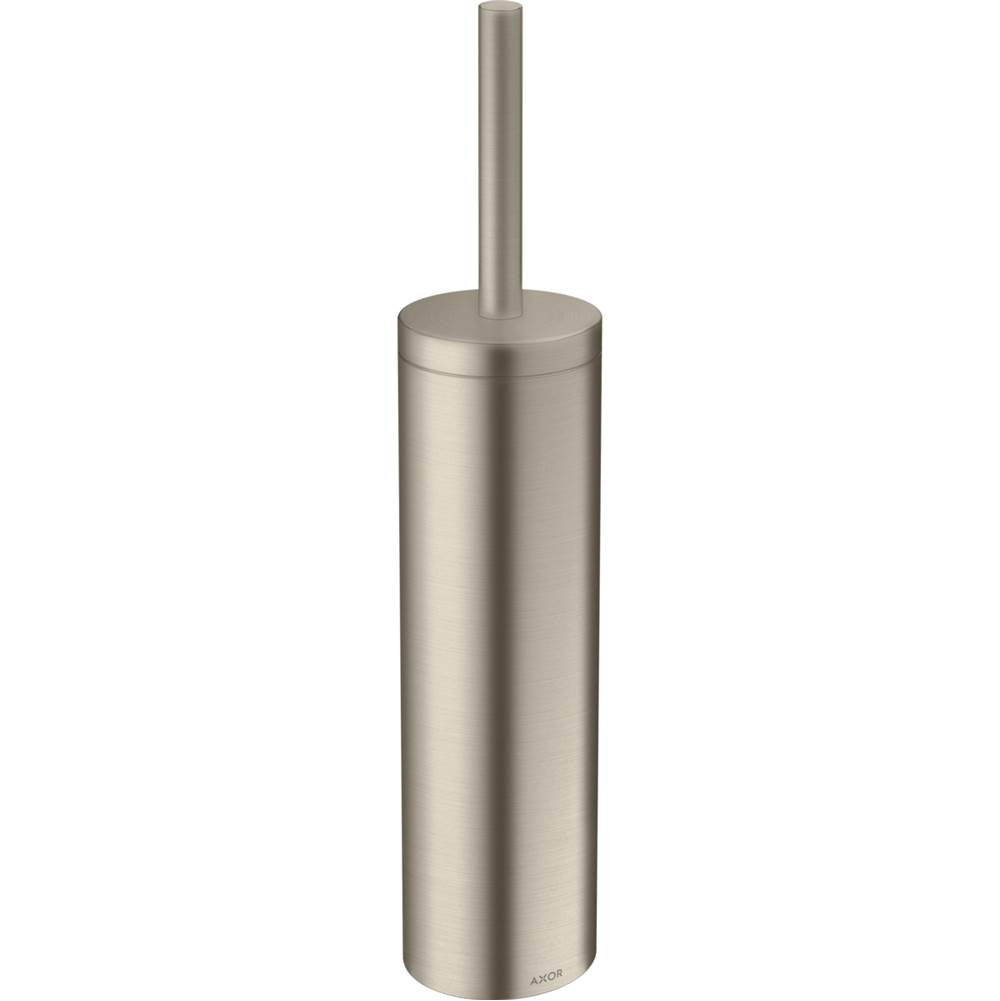 Axor - AXOR Universal Circular Toilet brush holder in Brushed Nickel - Brushed Nickel