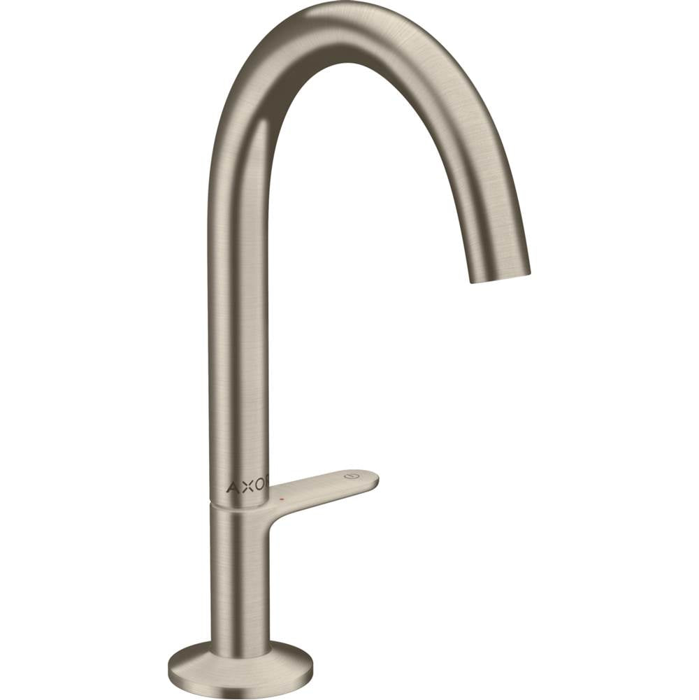 Axor - AXOR ONE Single-Hole Faucet Select 170, 1.2 GPM in Brushed Nickel - Brushed Nickel