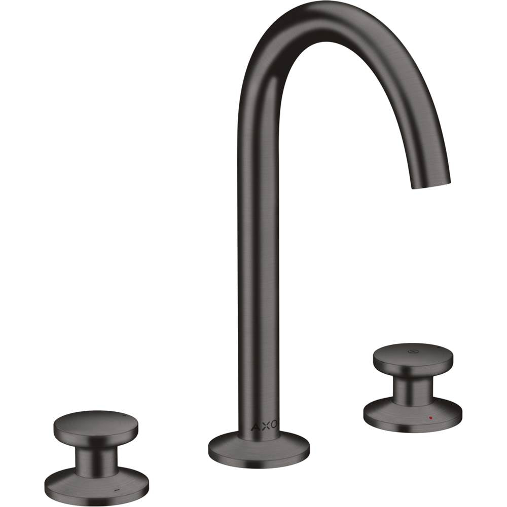 Axor - AXOR ONE Widespread Faucet Select 170, 1.2 GPM in Brushed Black Chrome - Brushed Black Chrome