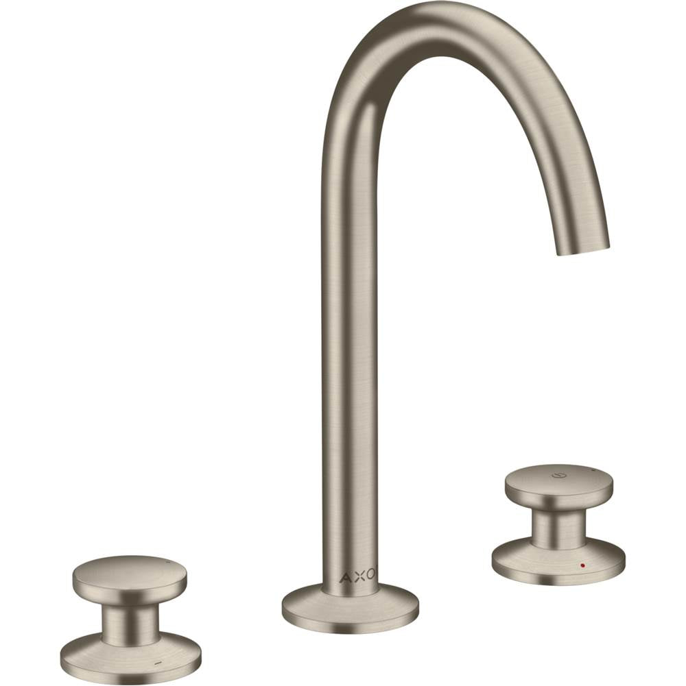 Axor - AXOR ONE Widespread Faucet Select 170, 1.2 GPM in Brushed Nickel - Brushed Nickel