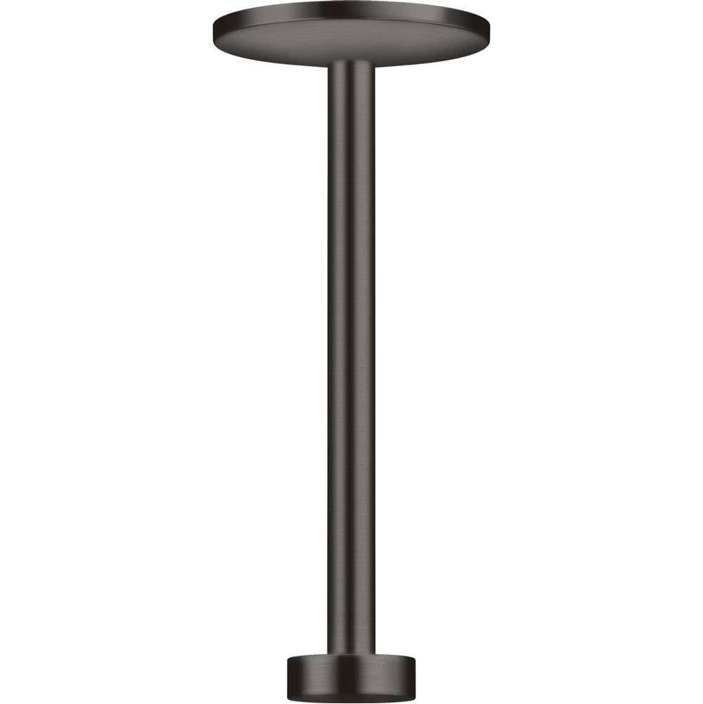Axor - AXOR ONE Ceiling Extension Pipe for Showerhead 280 2-Jet in Brushed Black Chrome - Brushed Black Chrome