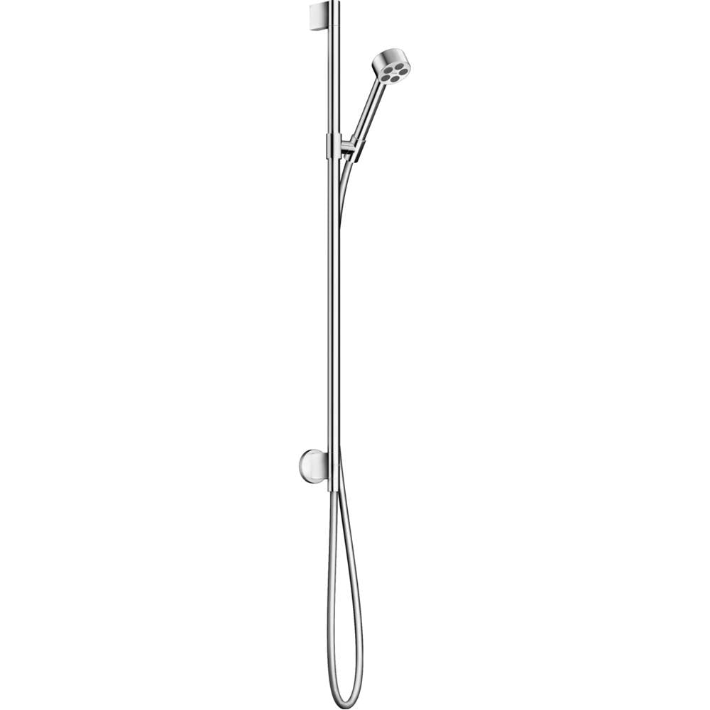 Axor - AXOR ONE Wallbar Set 75 1-Jet with Wall Outlet, 2.5 GPM in Chrome - Chrome