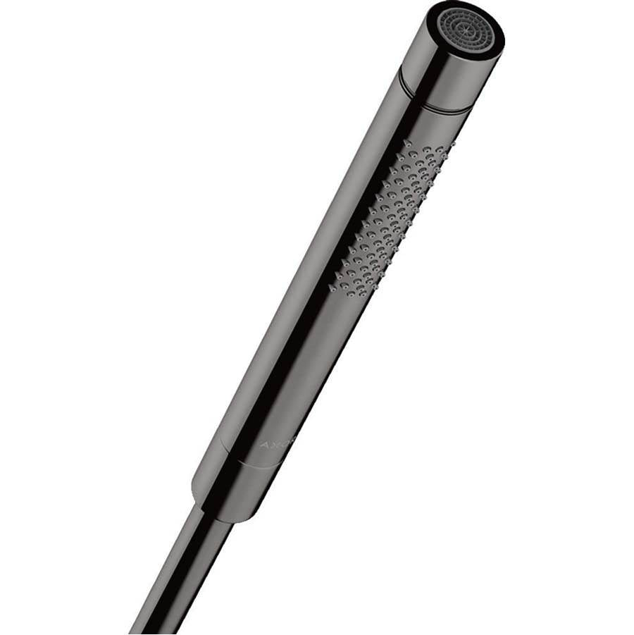 Axor - AXOR Starck Baton Handshower 2-Jet, 1.75 GPM in Polished Black Chrome - Polished Black Chrome