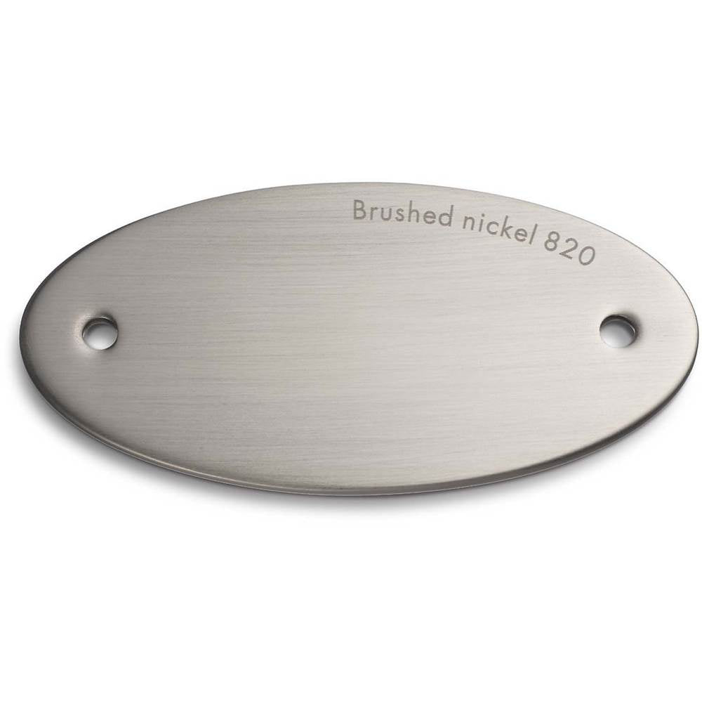 Axor - Finish Sample Chip in Brushed Nickel - Brushed Nickel