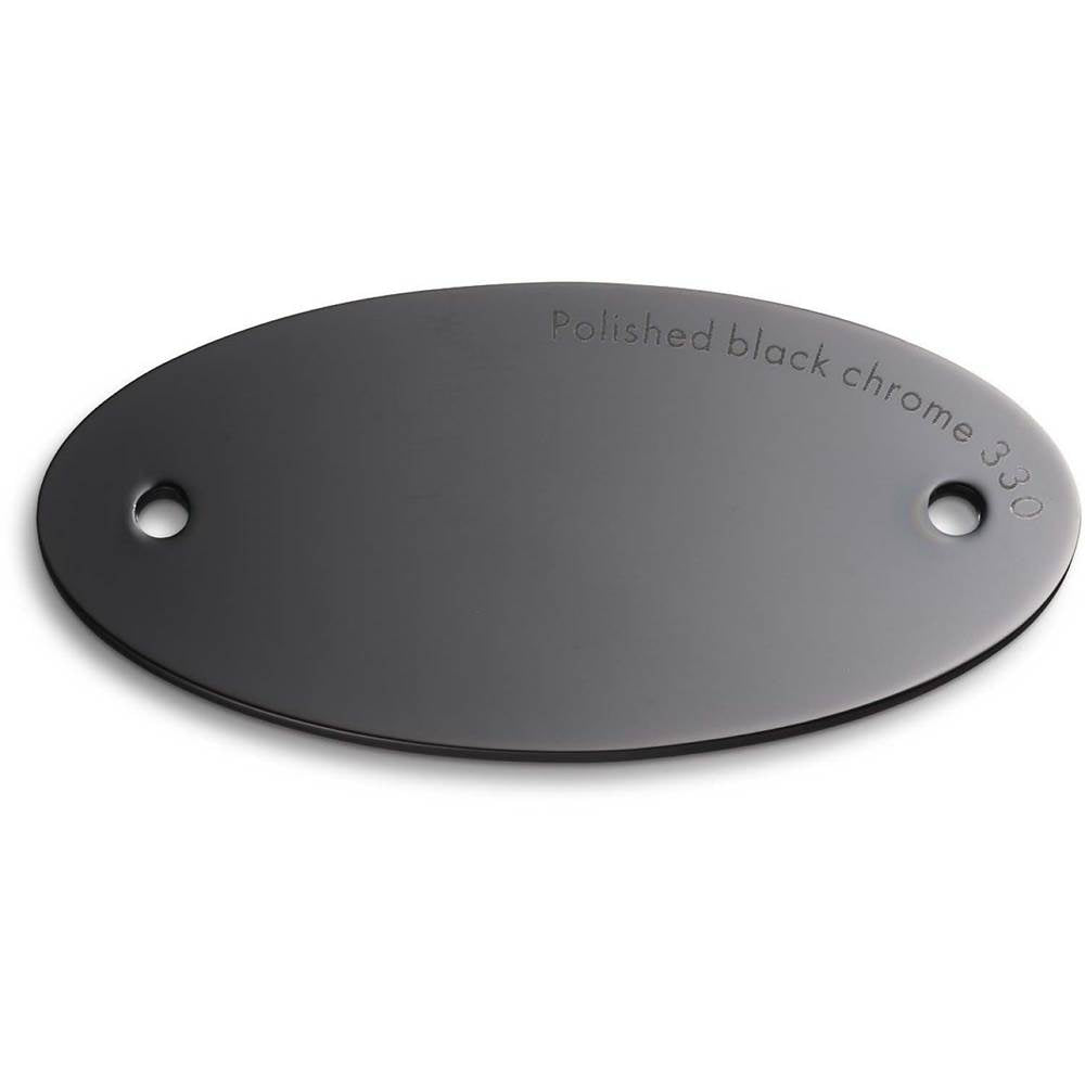 Axor - Finish Sample Chip in Polished Black Chrome - Polished Black Chrome