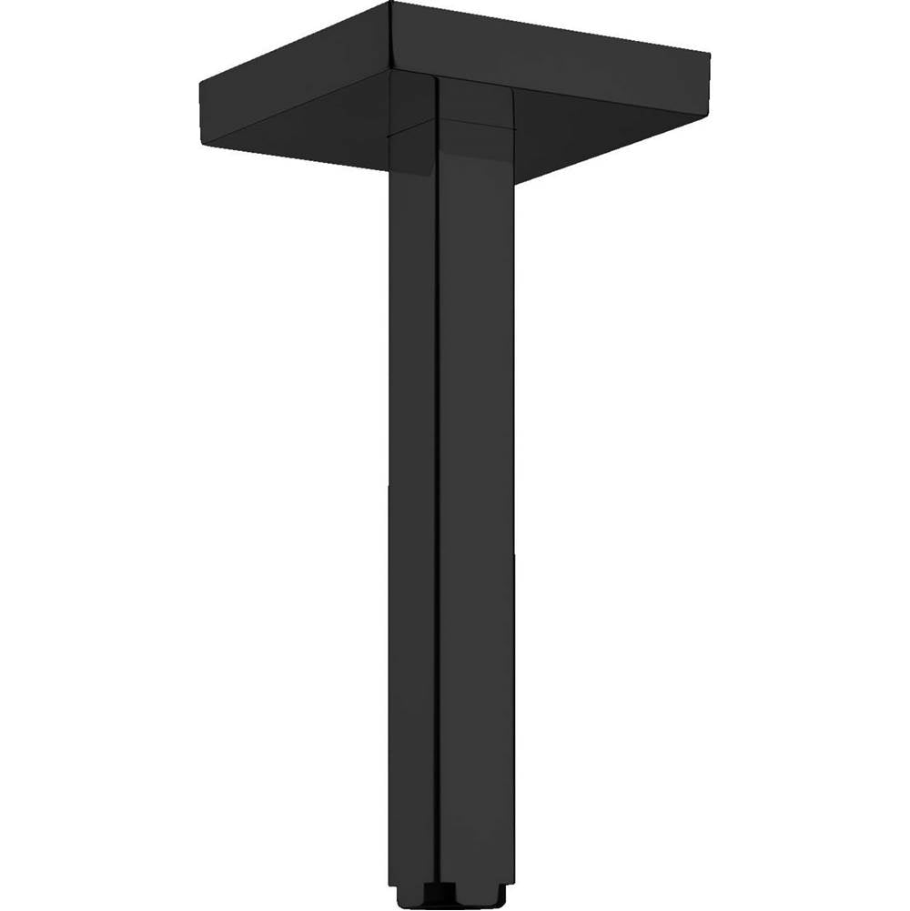 Axor - AXOR ShowerSolutions Extension Pipe for Ceiling Mount in Polished Black Chrome - Polished Black Chrome