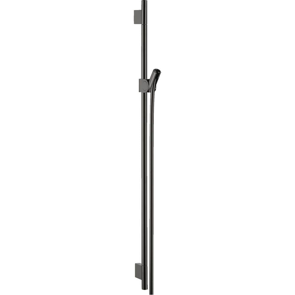 Axor - AXOR Uno Wallbar 36'' in Polished Black Chrome - Polished Black Chrome