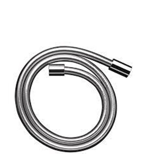 Axor - AXOR ShowerSolutions Techniflex Hose with Cylindrical Nut, 63'' in Chrome - Chrome