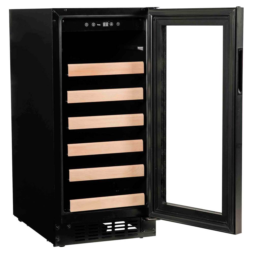 15'' Wine Center with Overlay Trim Glass Door