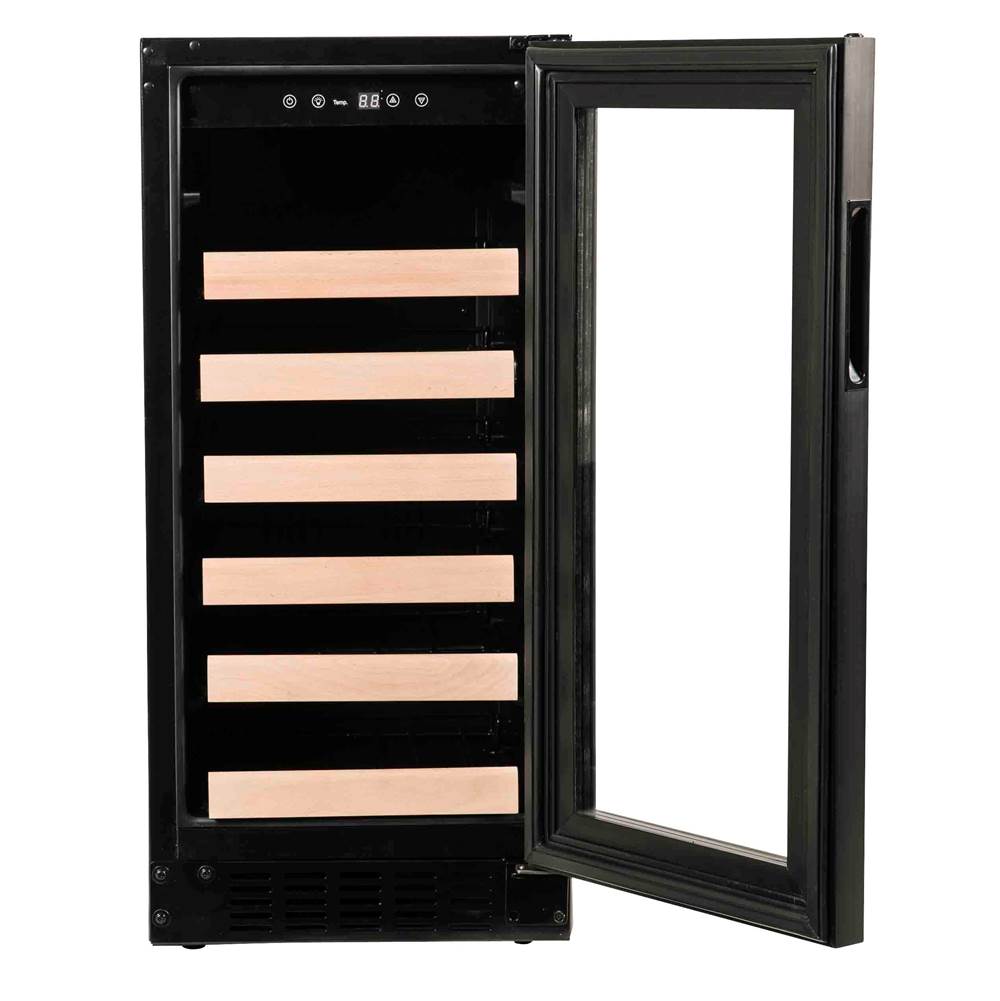 15'' Wine Center with Overlay Trim Glass Door