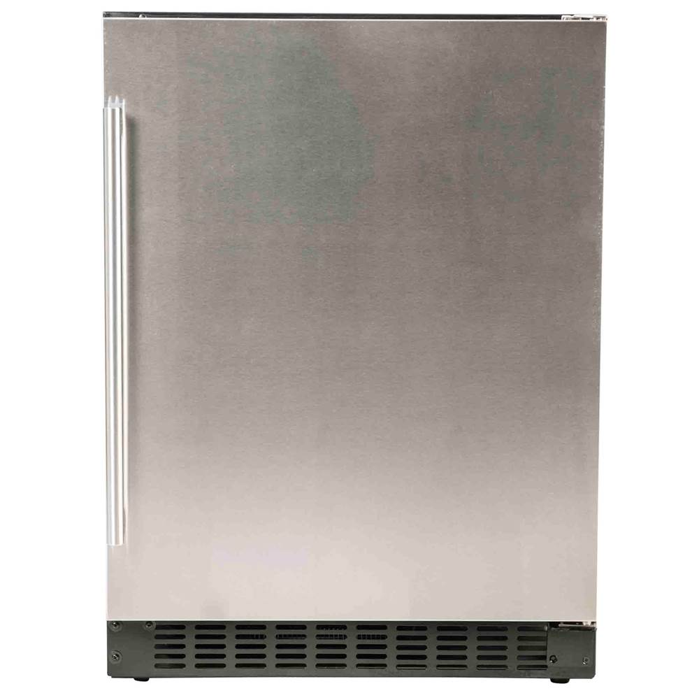 Azure - 24'' Refrigerator with Solid Stainless Door