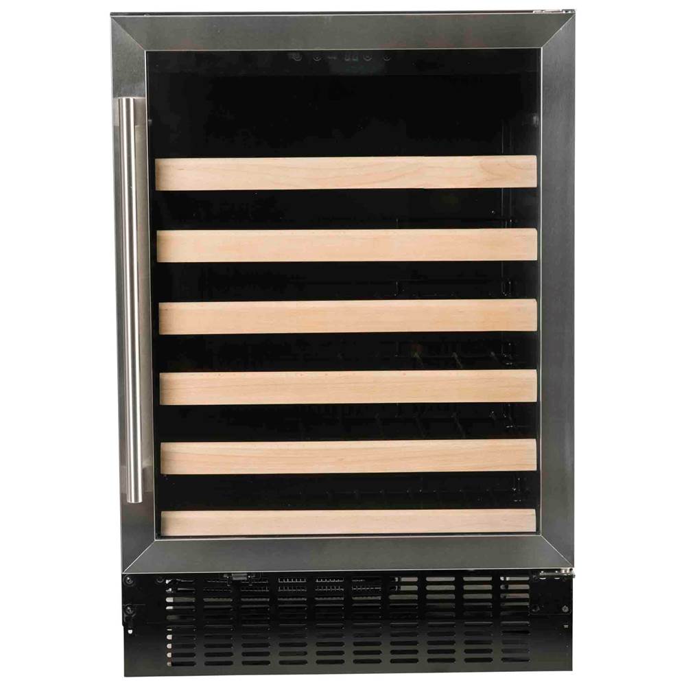 24'' Wine Center with Stainless Trim Glass Door