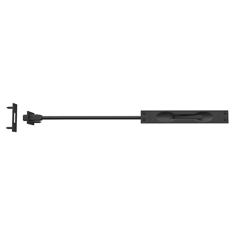 Baldwin - 0600 FLUSH BOLT W/24 ROD - Satin Black