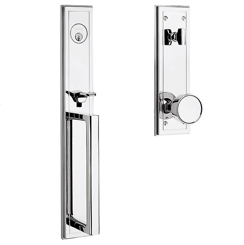 Baldwin - 85311 H HILLS SGL CYL - Polished Chrome