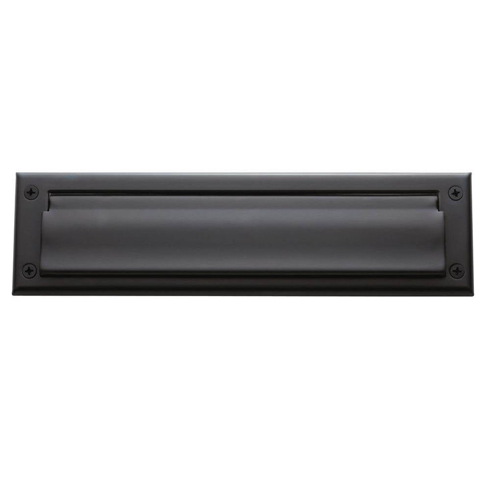 Baldwin - 0012 LETTER BOX PLT 102 - Oil-Rubbed Bronze