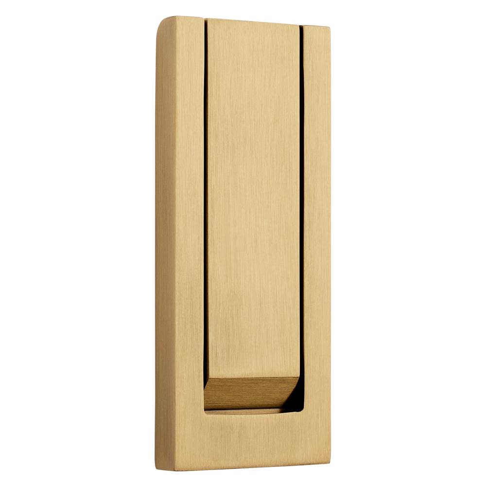 Baldwin - 0184 MODERN DR KNCKR 060 - Satin Brass,Brown