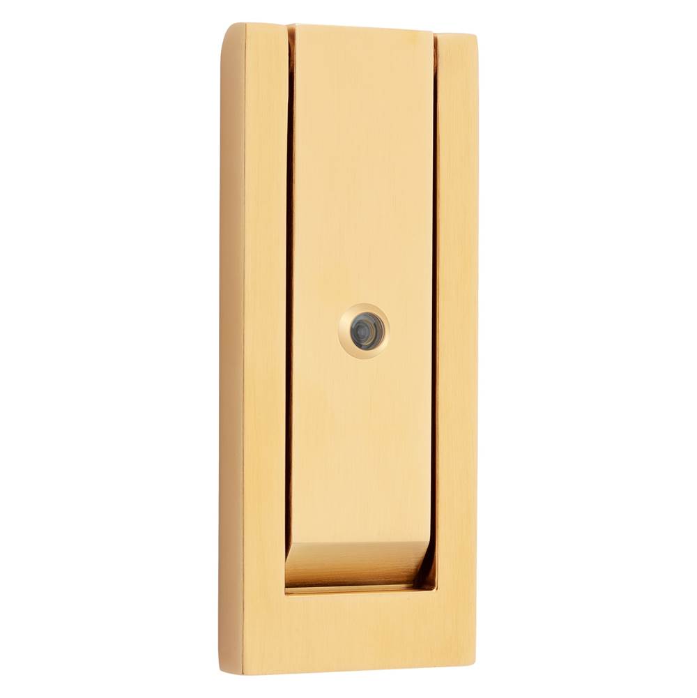 Baldwin - 0185 MODERN DR KNCKR W/SCOPE 044 - Liefetime Satin Brass