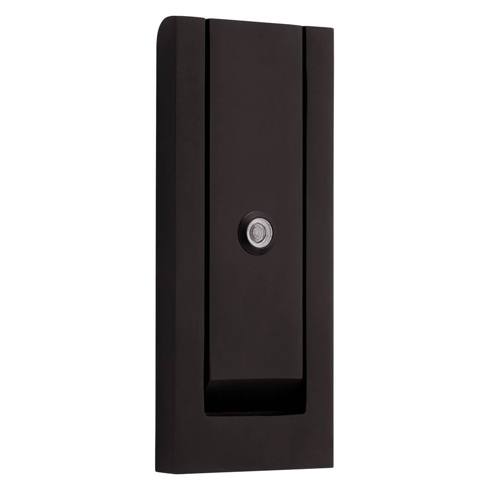 Baldwin - 0185 MODERN DR KNCKR W/SCOPE 102 - Oil Rubbed Bronze
