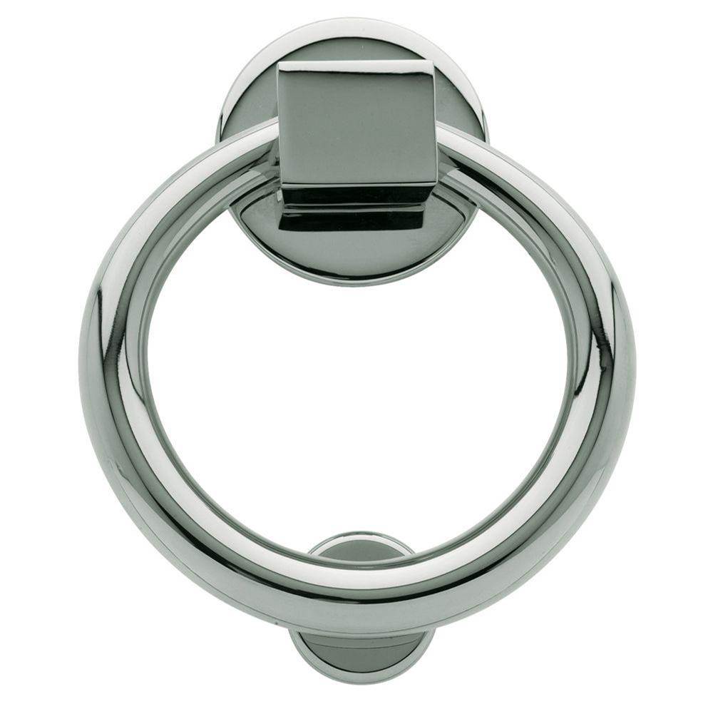 Baldwin - 0195 RING DR KNOCKER 260 - Polished Chrome