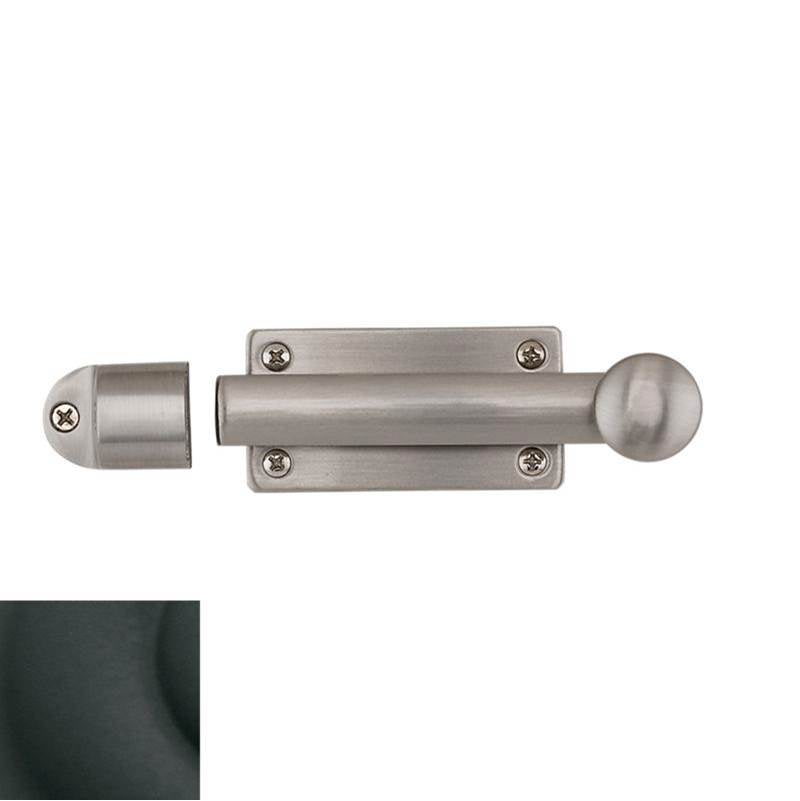 Baldwin - 0345 DUTCH DOOR BOLT 190 - Satin Black