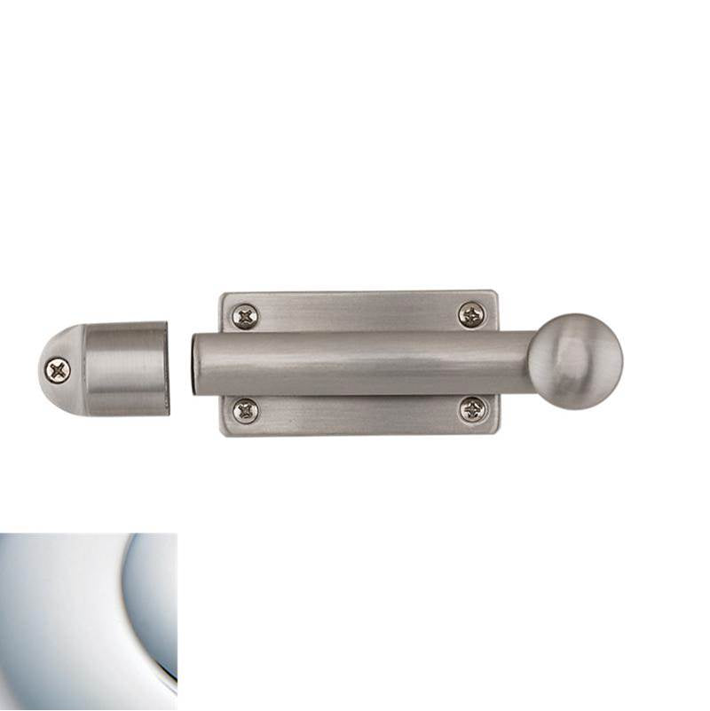 Baldwin - 0345 DUTCH DOOR BOLT 260 - Polished Chrome