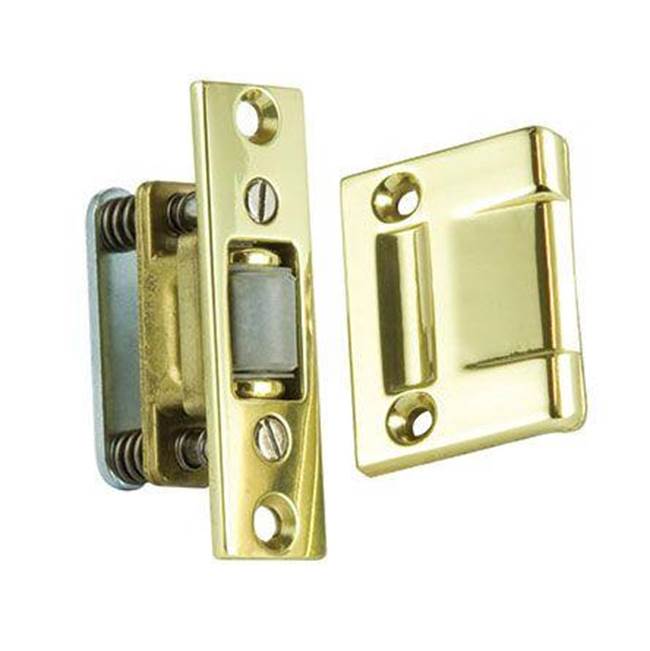 Baldwin - 0430 ROLLER LATCH 030 - Polished Brass