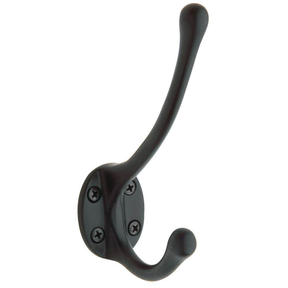 Baldwin - 0742 COSTUME HOOK 190 - Satin Black