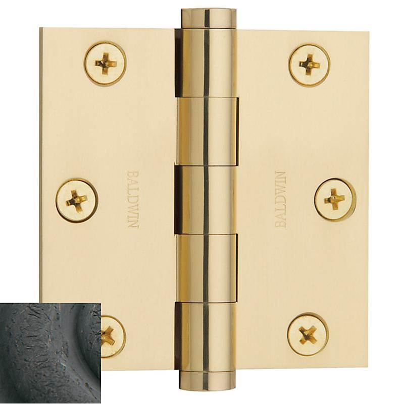 Baldwin - 1030 HINGE 3X3 402 - Distressed Oil-Rubbed Bronze