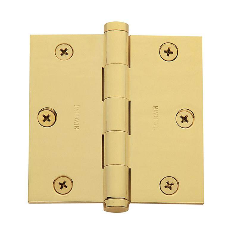 Baldwin - 1035 HINGE 3.5X3.5 003 - Lifetime Polished Brass