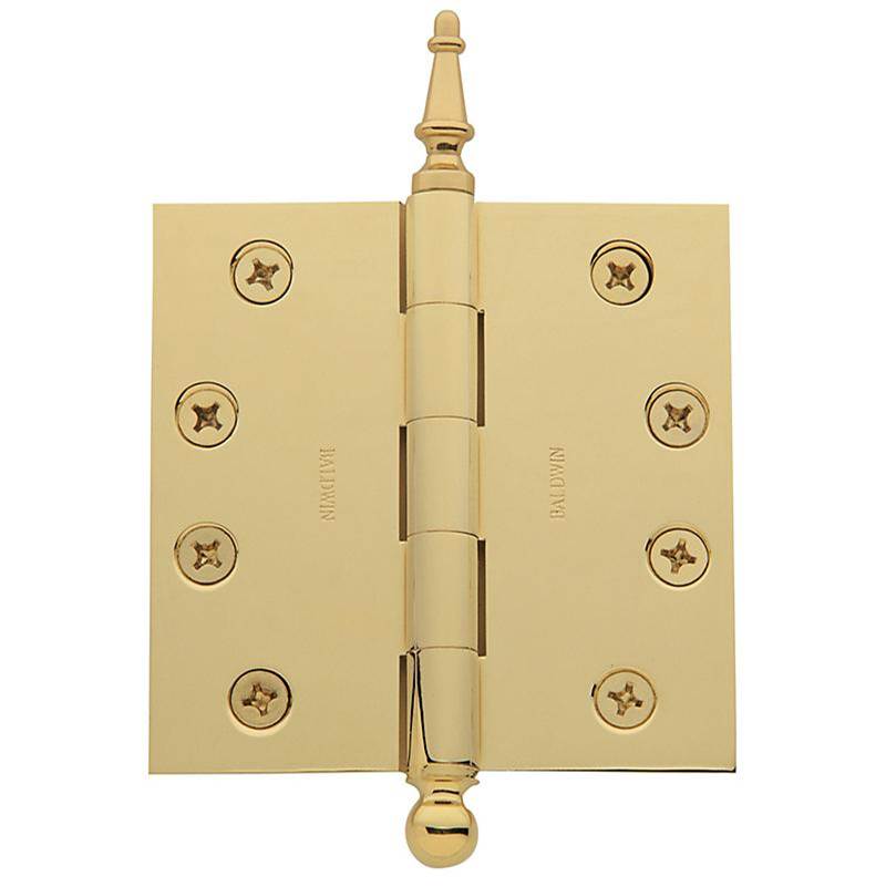 Baldwin - 1040 HINGE 4X4 003 - Lifetime Polished Brass