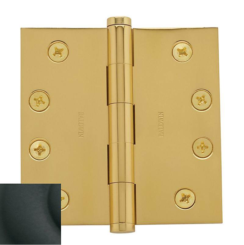 Baldwin - 1040 HINGE 4X4 190 - Satin Black
