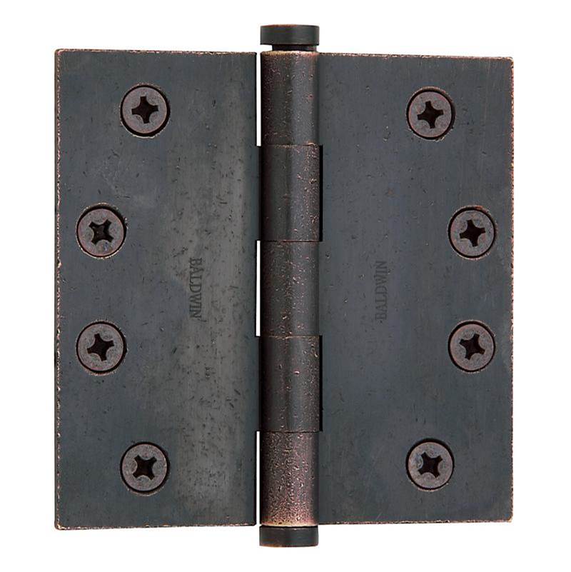 Baldwin - 1040 HINGE 4X4 NON-REM - Distressed Oil-Rubbed Bronze